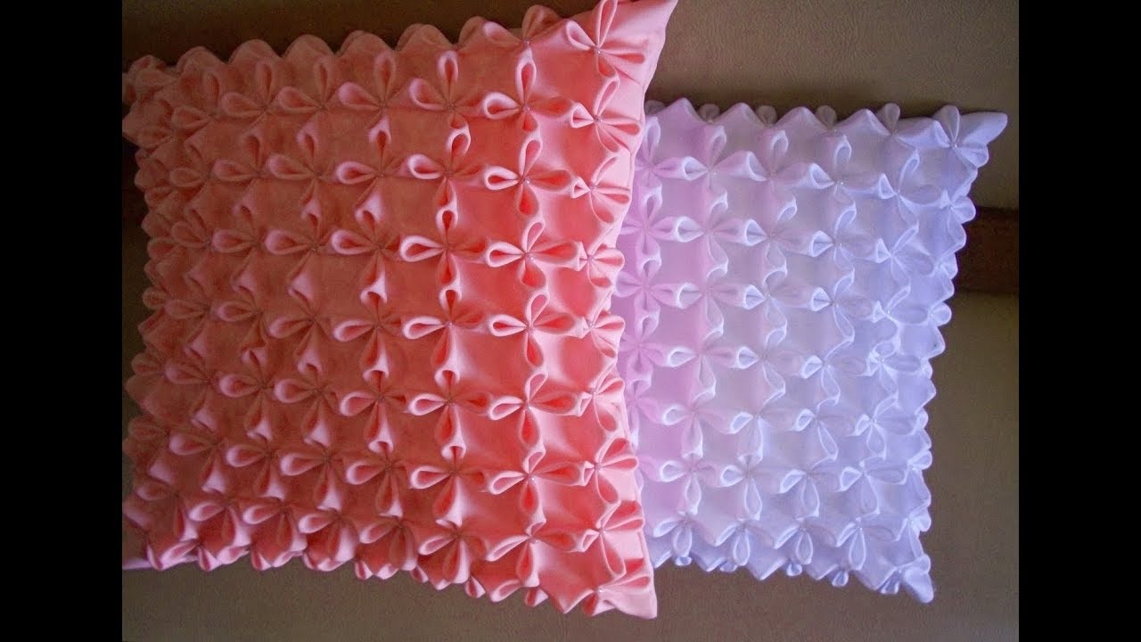 Cojines drapeados f&aacute;ciles de hacer - HogarTv producido por Juan Gonzalo Angel