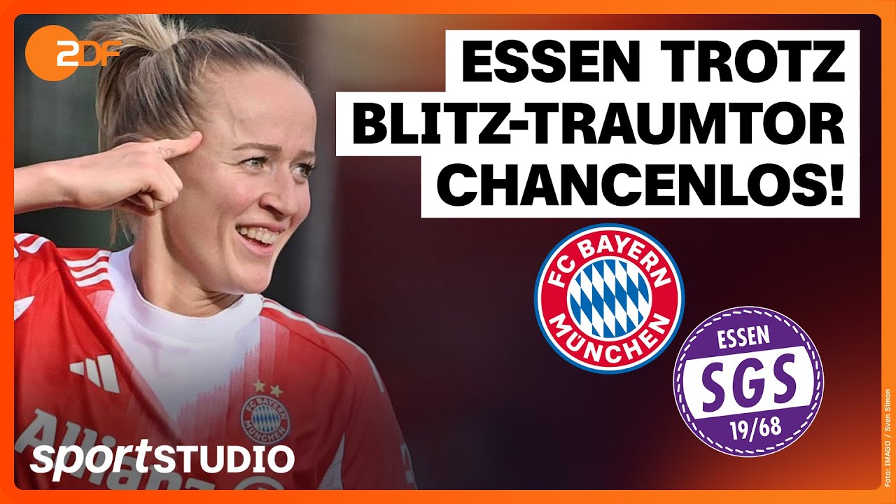 FC Bayern München – SGS Essen | Frauen-Bundesliga, 8. Spieltag 2025/26 | sportstudio