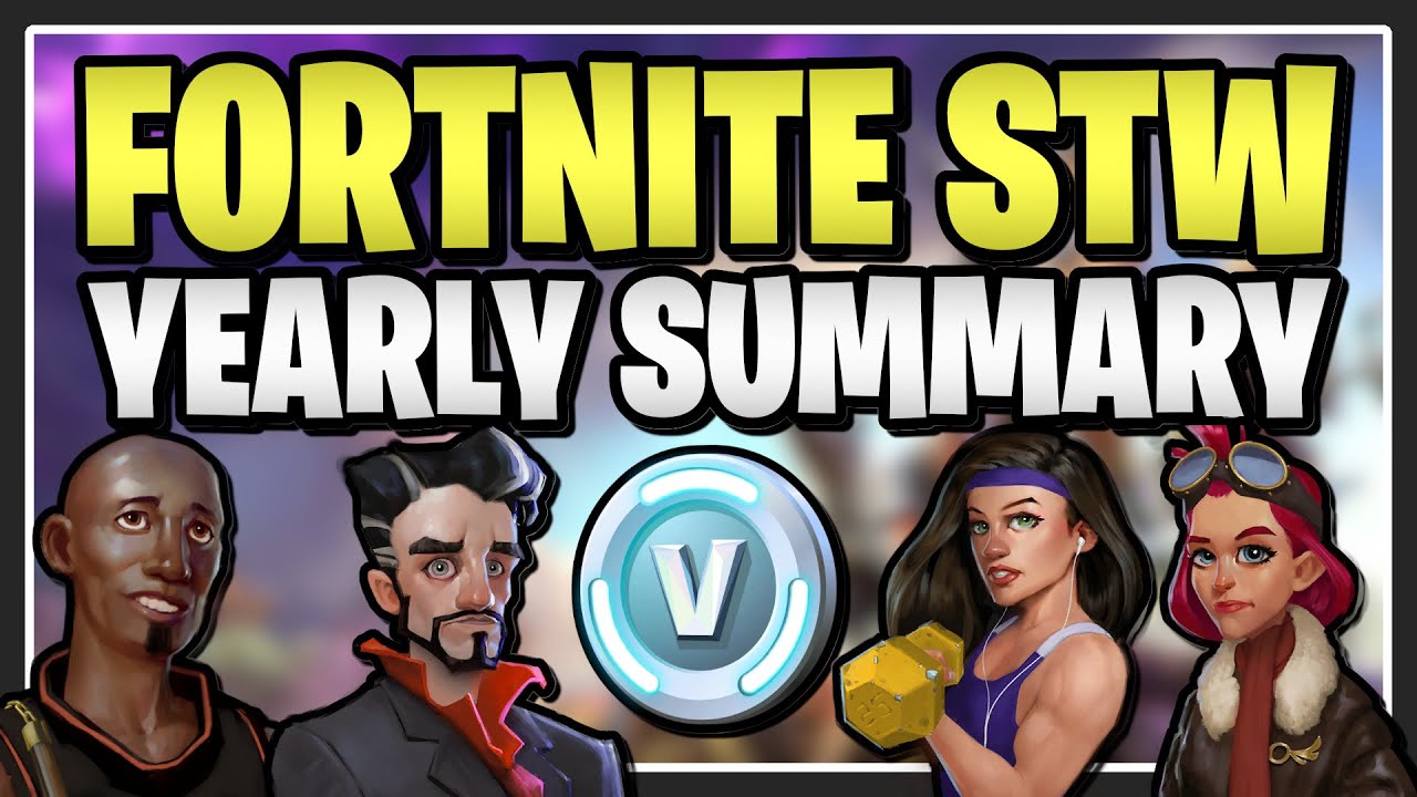 Fortnite Save the World 2022 YEARLY SUMMARY! Thank You Fortnite DB!