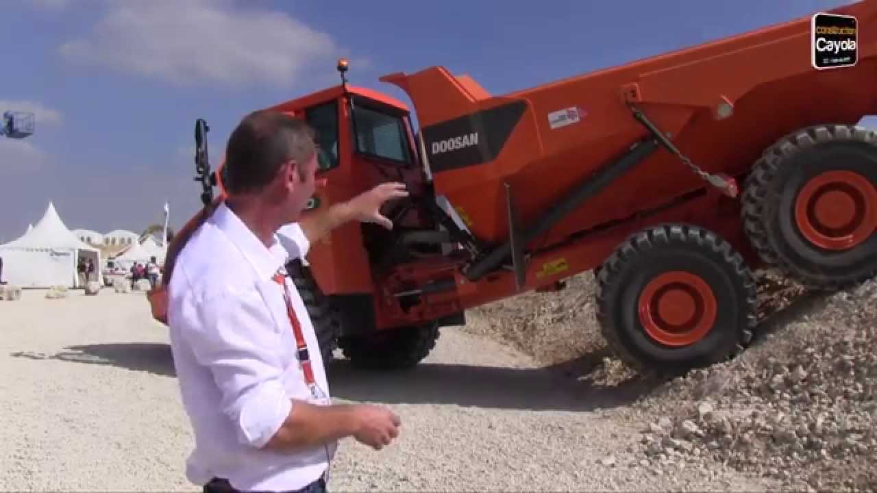 Le tombereau Doosan DA 30 ou le pari norvégien