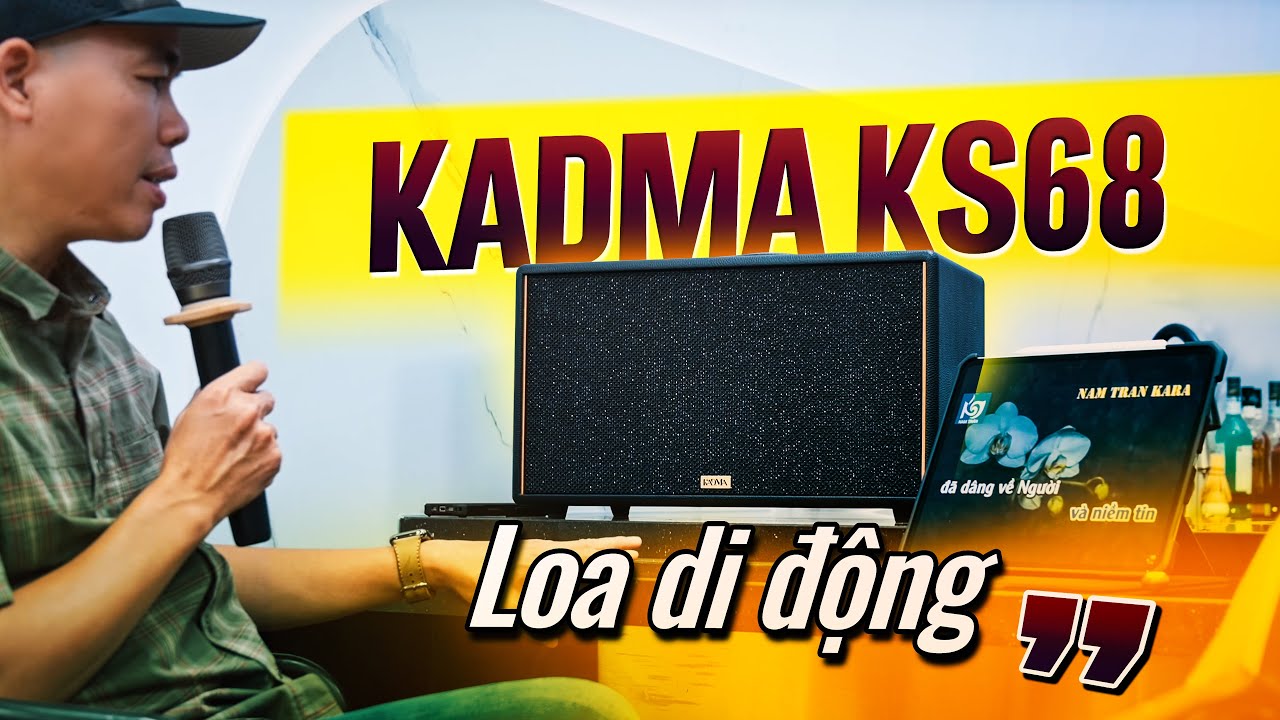 Giới thiệu: KADMA KS68 - Một chiếc loa di động All In One nhiều công nghệ