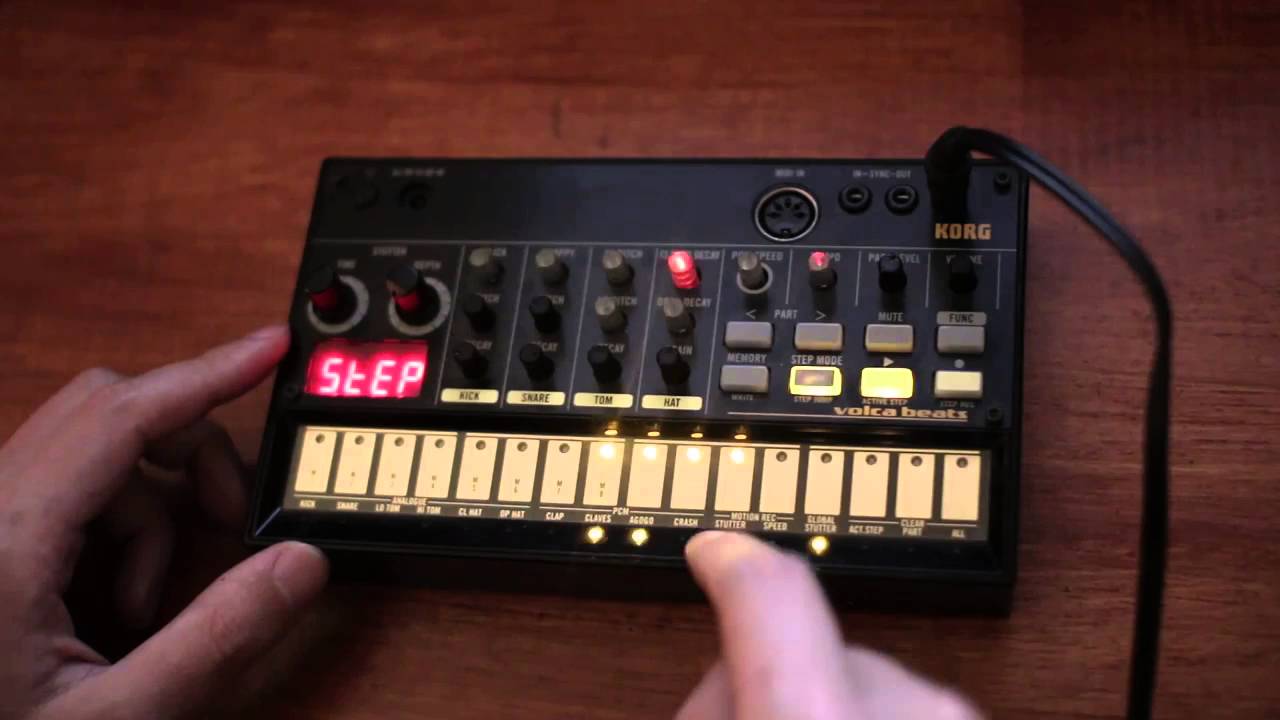Korg Volca Beats - Drum and Bass Tryout