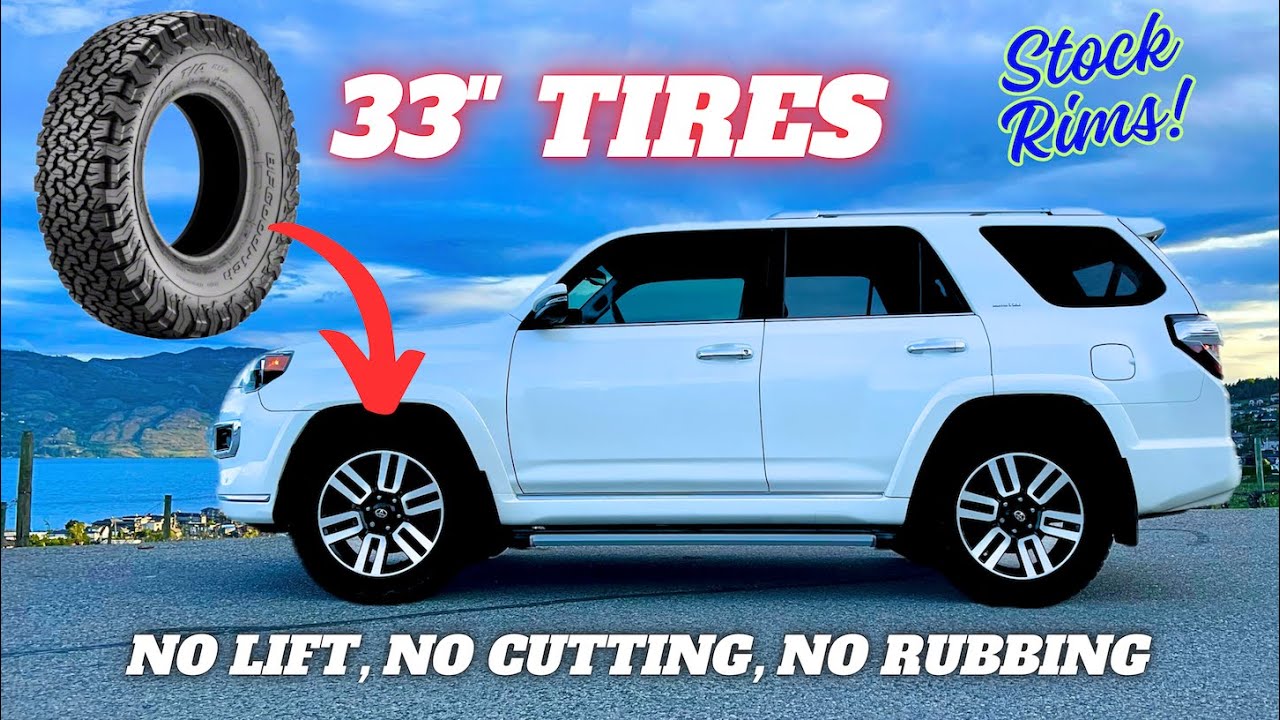 I Installed The Biggest Tires I Could Fit on My Wife's Toyota 4 Runner!