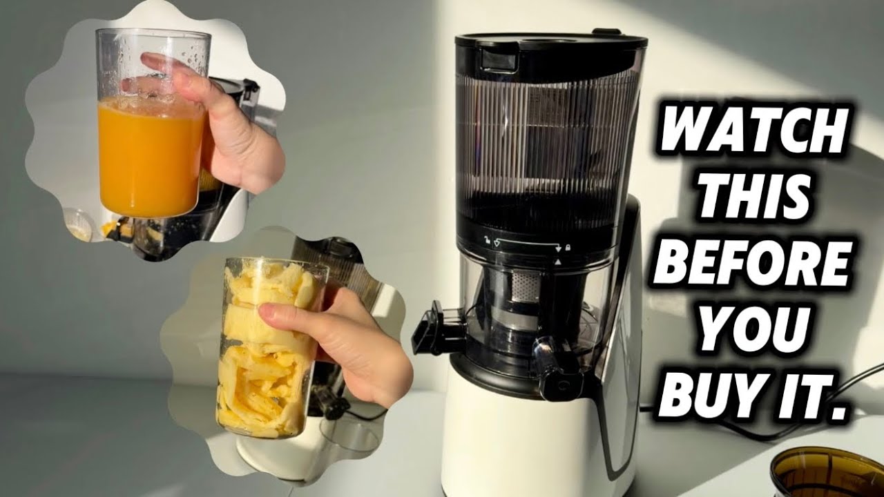 🥤 3-in-1 Cold Press Juicer Review | Juice, Nut Milk & Sorbet at Home 🍓