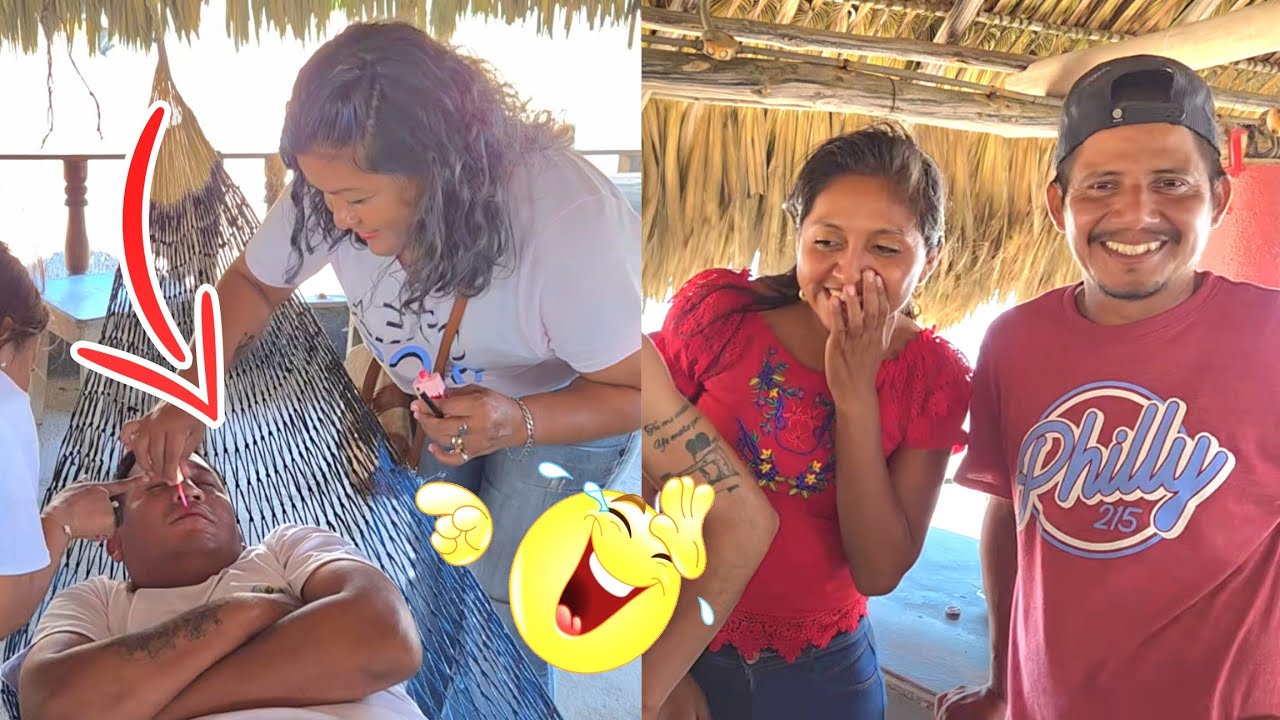 KEYLI gosa al ver que NORA le pinta toda la cara a MARVIN de Pintura de Mujer 💅