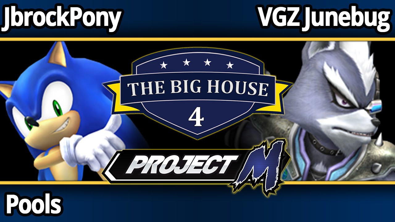 TBH4 PM - JbrockPony (Sonic) vs VGZ Junebug (Wolf/Ganon) - Pools