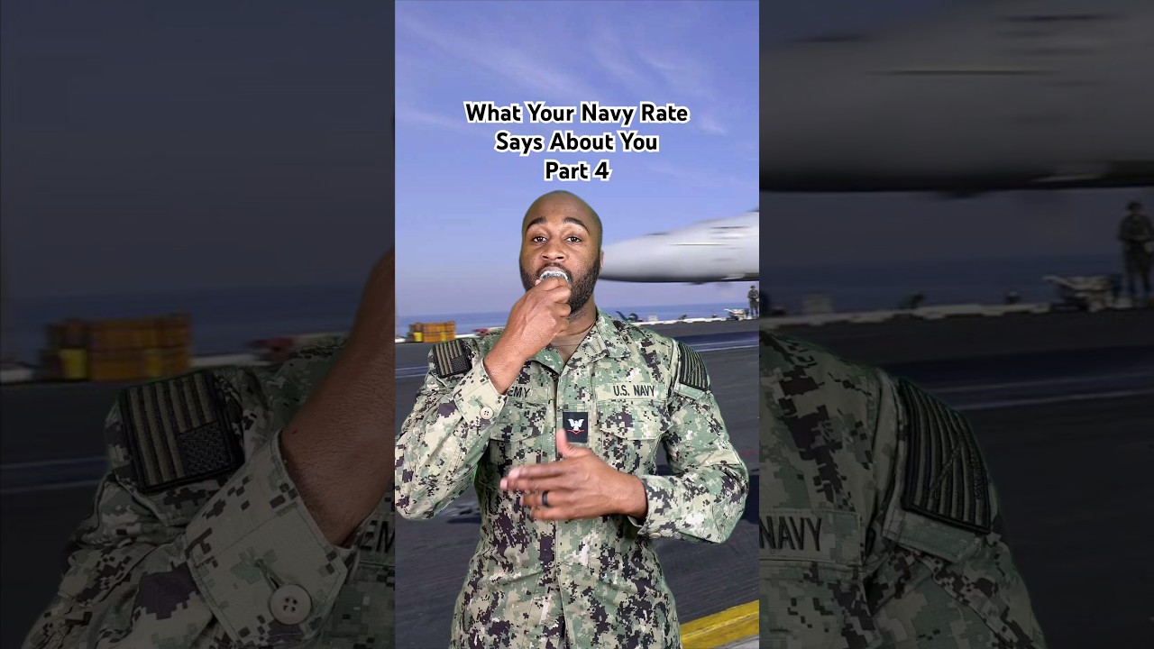 What Your Navy Rate Says About You PART 4 #military #miltok #navy