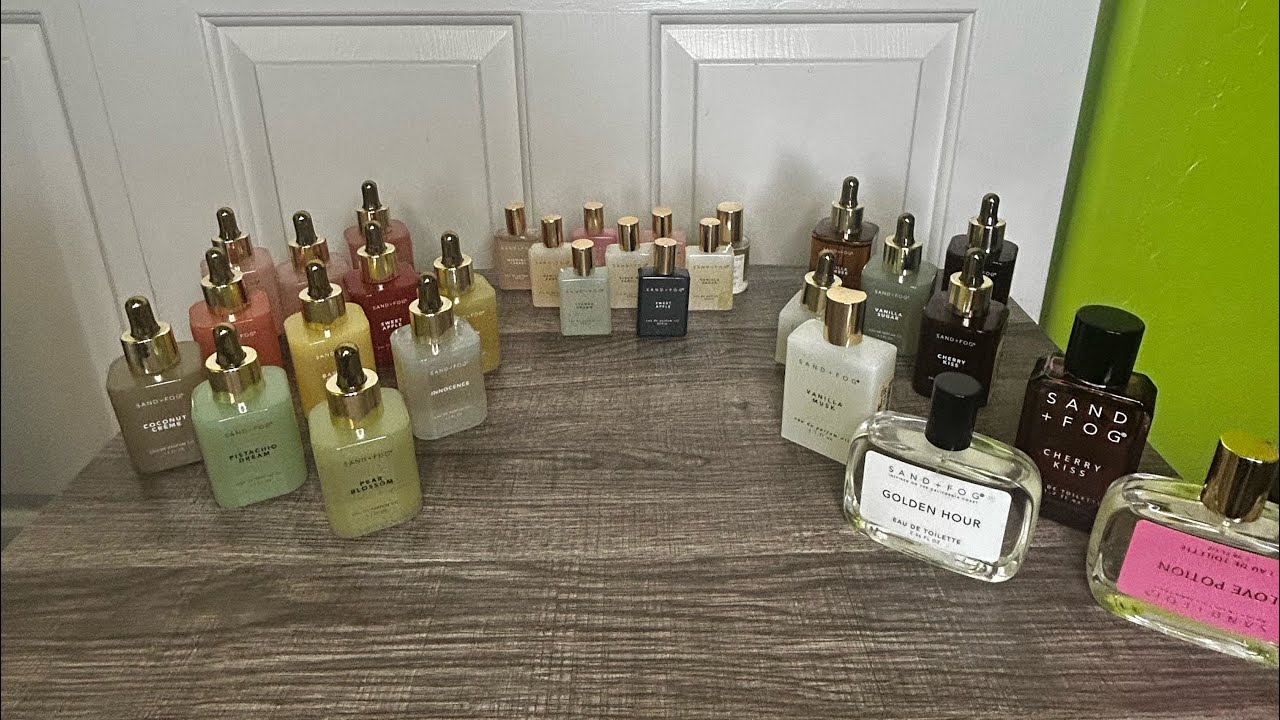 🕯️My Sand + Fog Fragrance Collection✨ | Perfume, Rollerballs & Dropper Oils for Every Season!