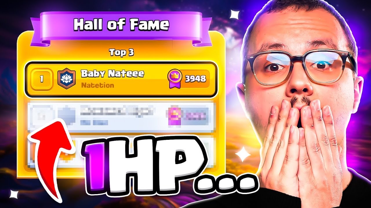 Ce joueur fait TOP 1 MONDE avec mineur roquette À 1 HP !
