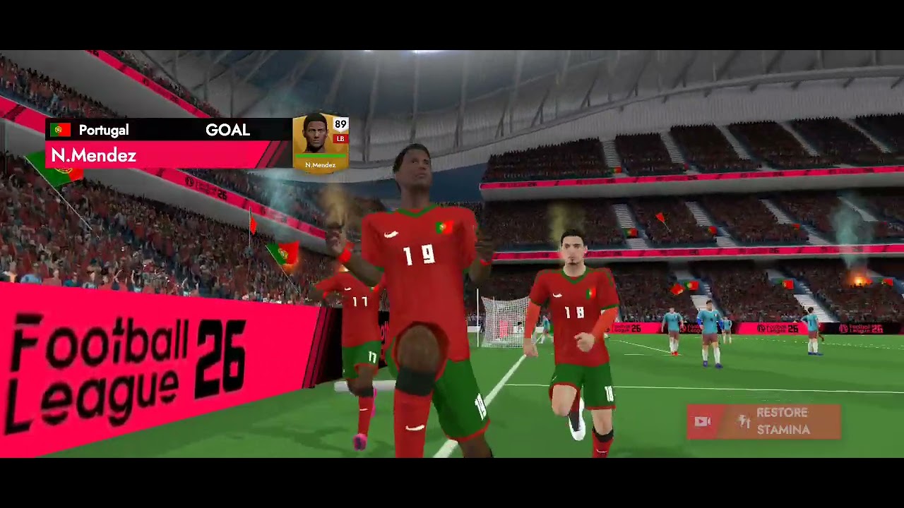 Portugal🇵🇹vs🇧🇪Belgium (2-1) FIFA