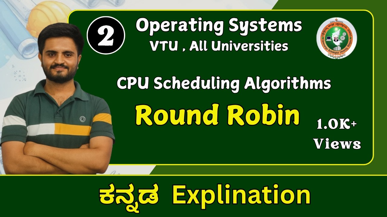Round Robin |CPU Scheduling Technique in OS