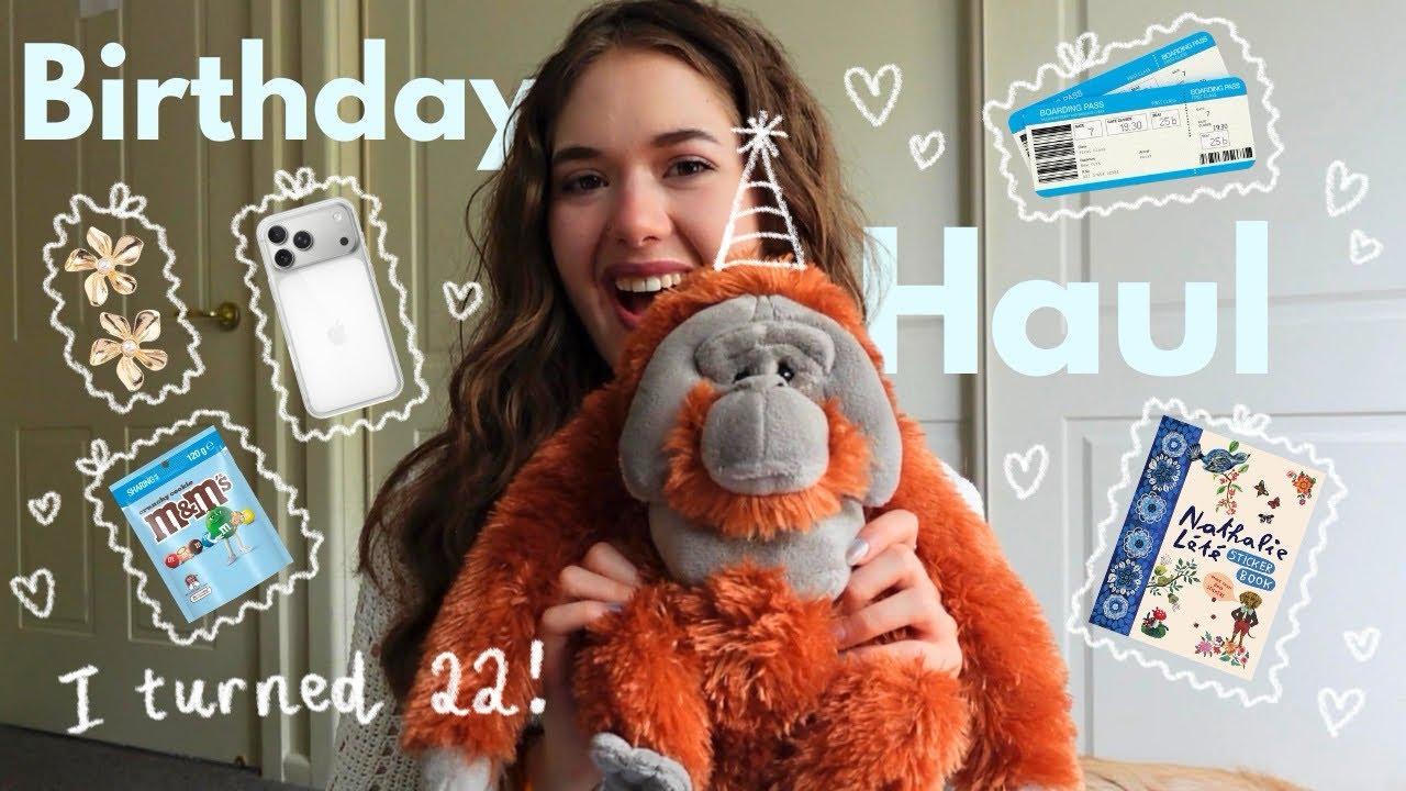 WHAT I GOT FOR MY 22ND BIRTHDAY (as a very lucky girl !!) 🤍