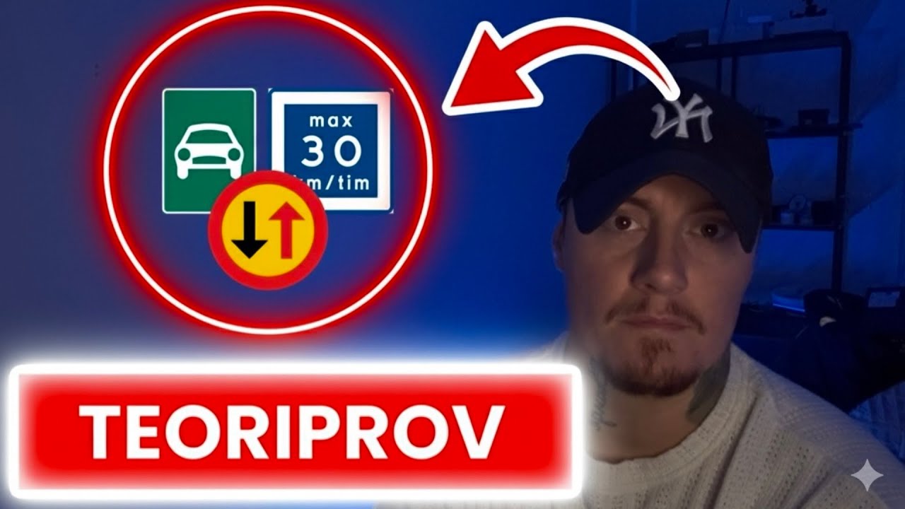 10 VANLIGASTE SKYLTARNA på TEORIPROVET! | Teoriprov körkort #körkort #teoriprov 