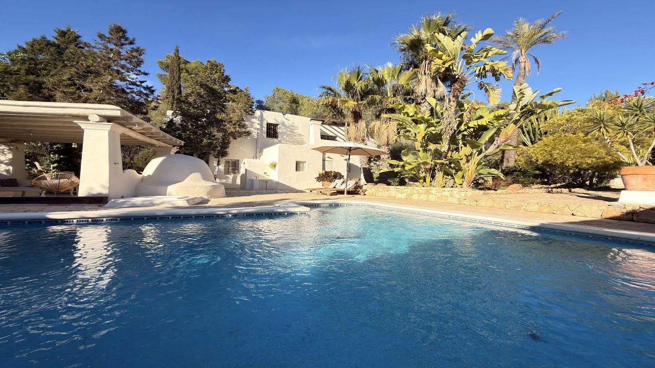 Exclusive Charming Finca in the Heart of Ibiza with Guesthouse and Expansive Land