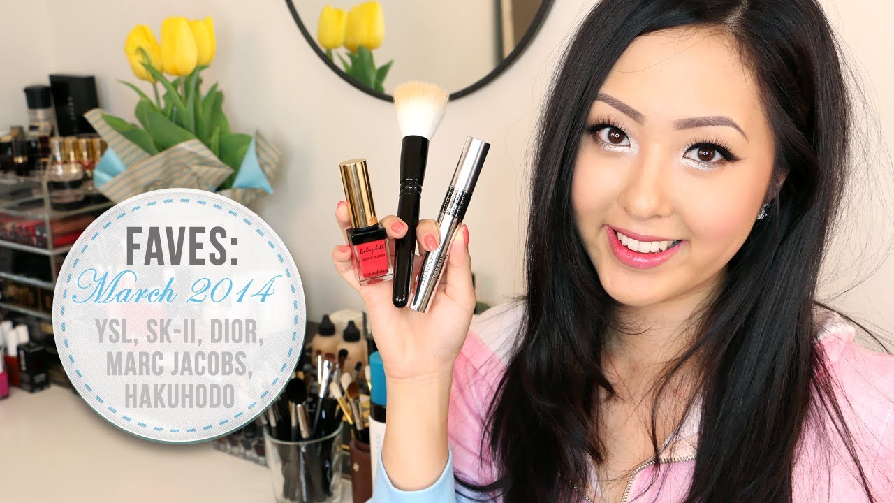 FAVORITES: March 2014 Beauty [YSL, SK-II, Armani, Hakuhodo + More!]