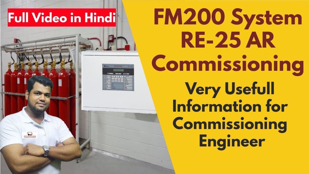 FM200 System Ravel RE-25AR Commissioning In Hindi | Imp Video For Commissioning Engineer | Ansari29
