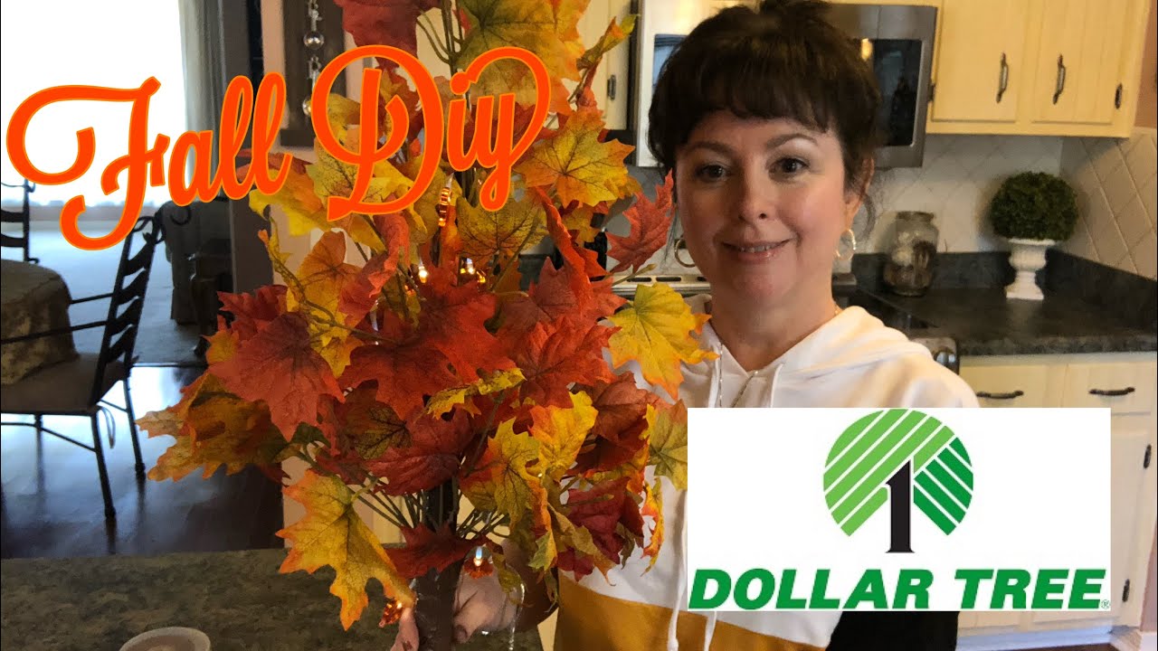 Dollar Tree Fall Tree Diy So Easy 2019
