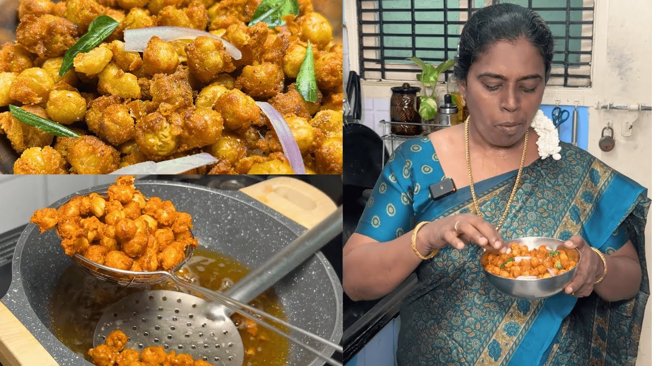 இனி அடிக்கடி இப்படி தான் செய்த கொடுப்பீங்க Super Crispy Snacks - Channa Crispy Balls