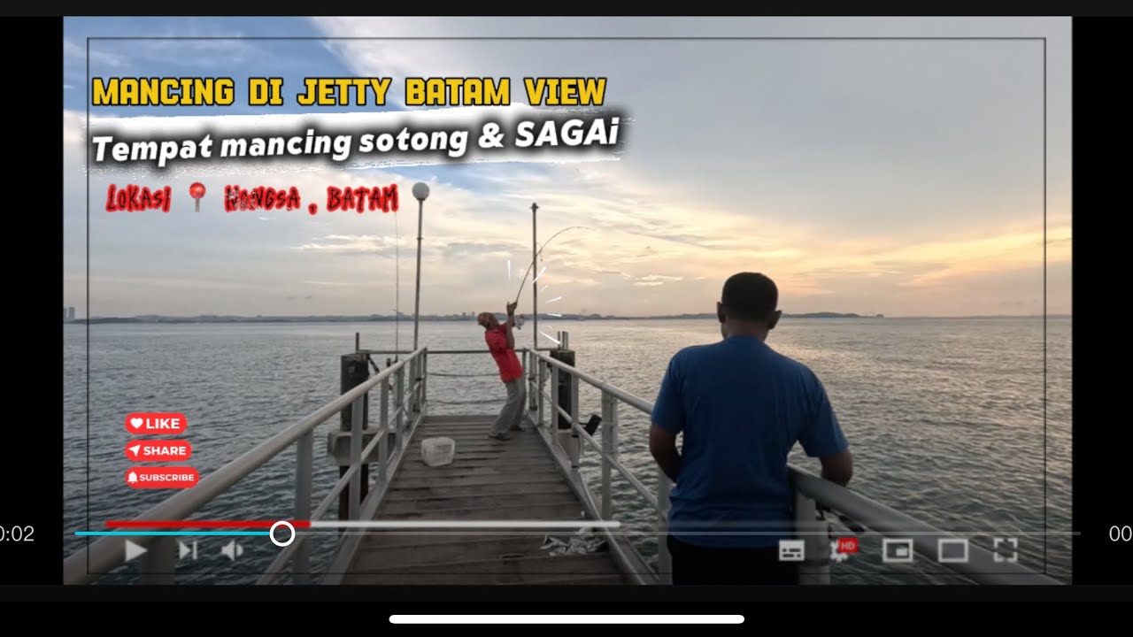 Mancing Di Batam View‼️, banyak sontong nya . Lokasi 📍Nongsa , Batam