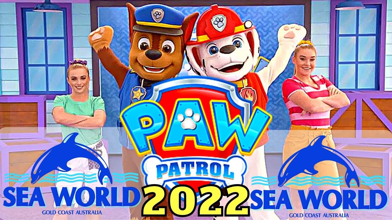Paw Patrol Live 2022! Paw Patrol Holiday Show at Sea World, Gold Coast Australia