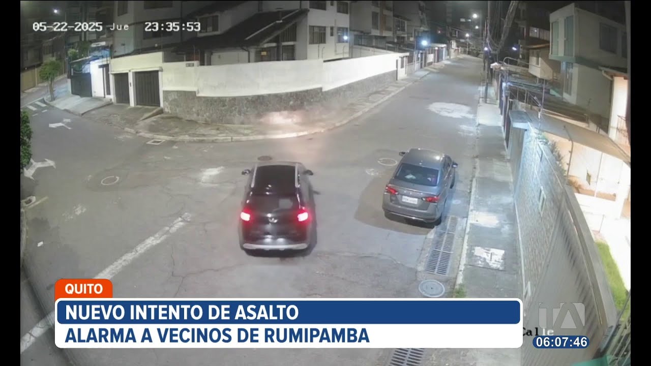 Armados intentan robar a dos hombres en el norte de Quito