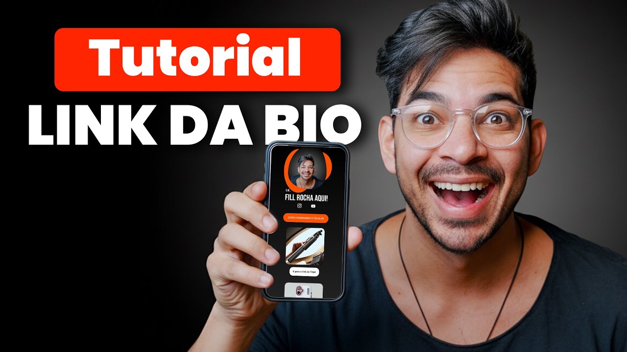 Como criar um link na BIO 100% personalizado com seu nome!