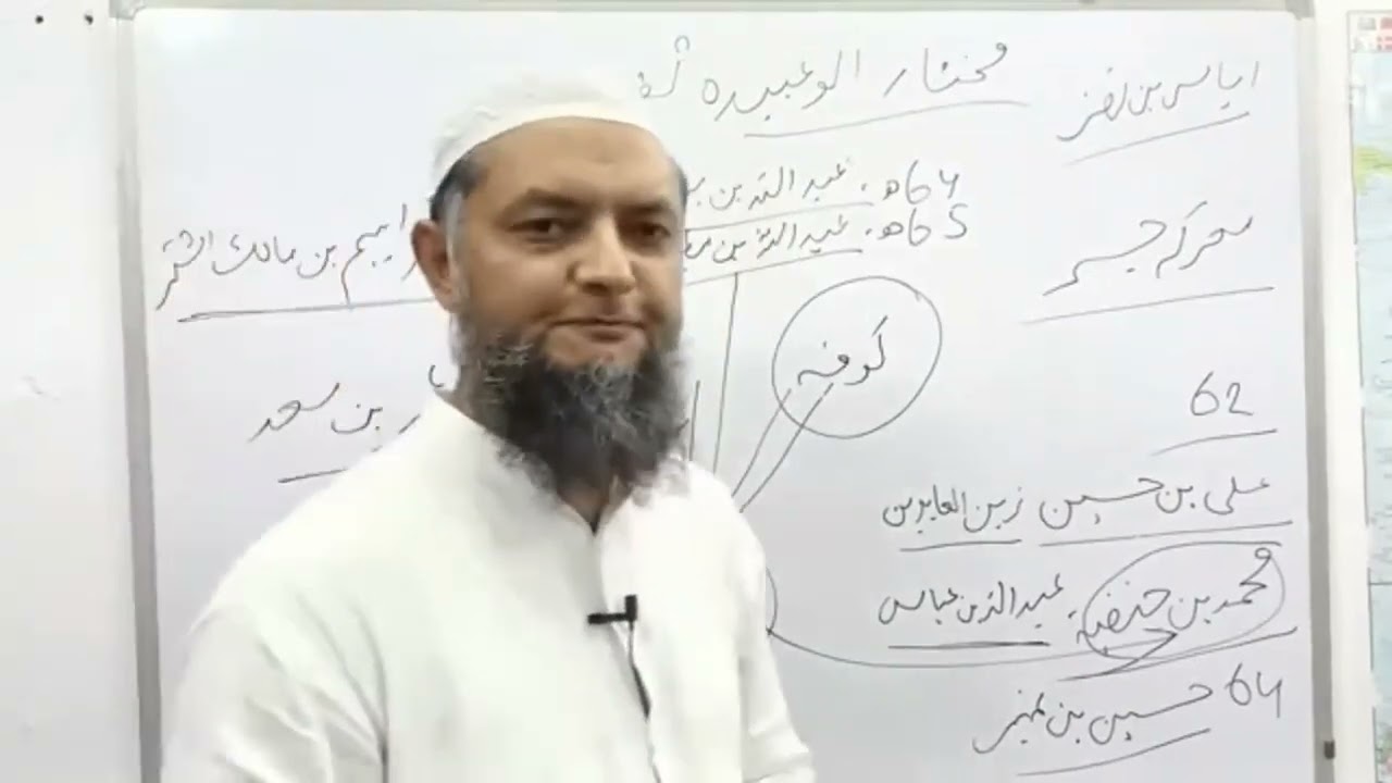316: Islamic History Combined Study - Mukhtar Saqfi badla qatileen husain, Ubaidullah b Ziyad killed