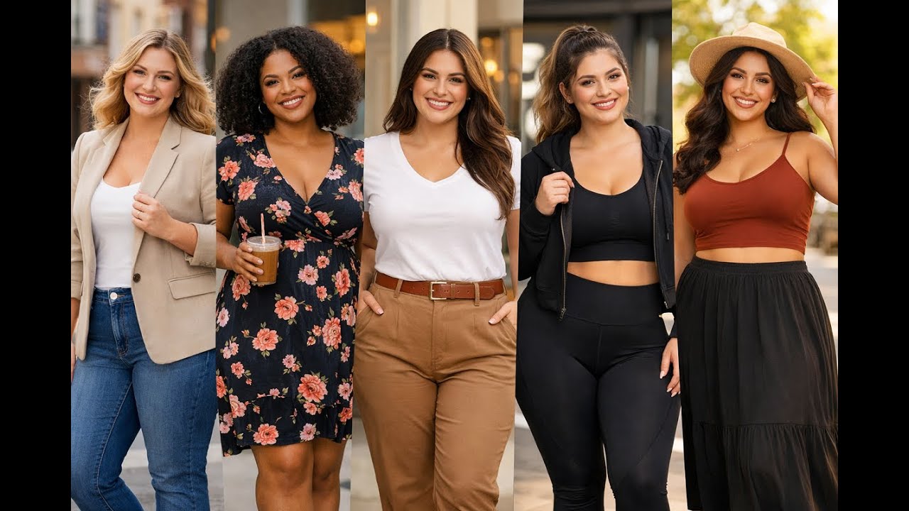 5 Chic Everyday Outfit Ideas for Curvy Women