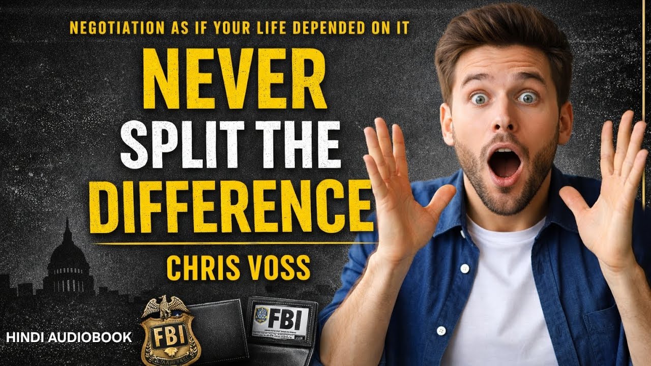 Never Split the Difference Hindi Audiobook | FBI Negotiation Techniques