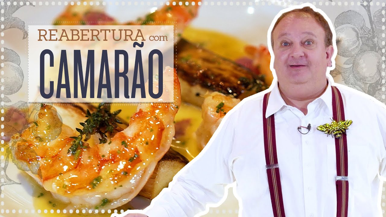 CAMARÕES COM PALMITO ASSADO E O NOVO MENU DO PRÉSIDENT | ERICK JACQUIN