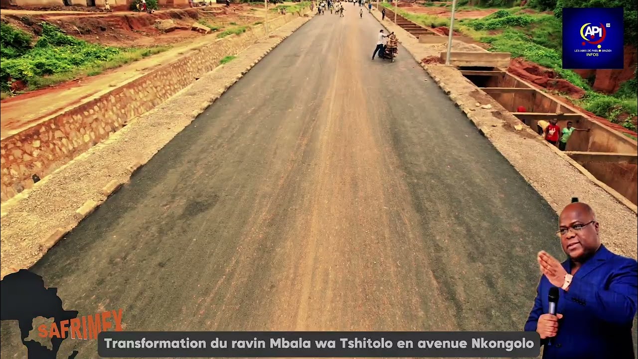 Mbujimayi : La transformation du ravin Mbala wa Tshitolo en une avenue moderne..