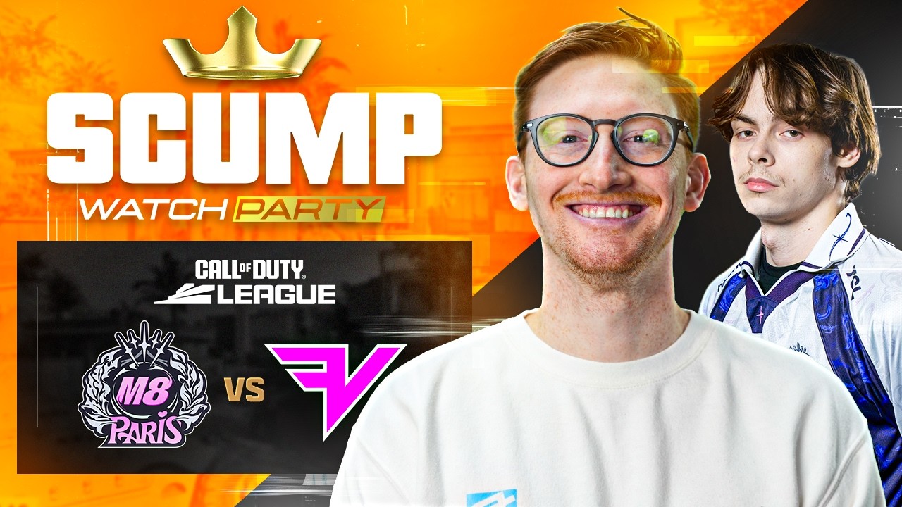 🔴LIVE - SCUMP WATCH PARTY!! GENTLE MATES vs FAZE VEGAS | CDL MAJOR 2 QUALIFIERS WEEK 6