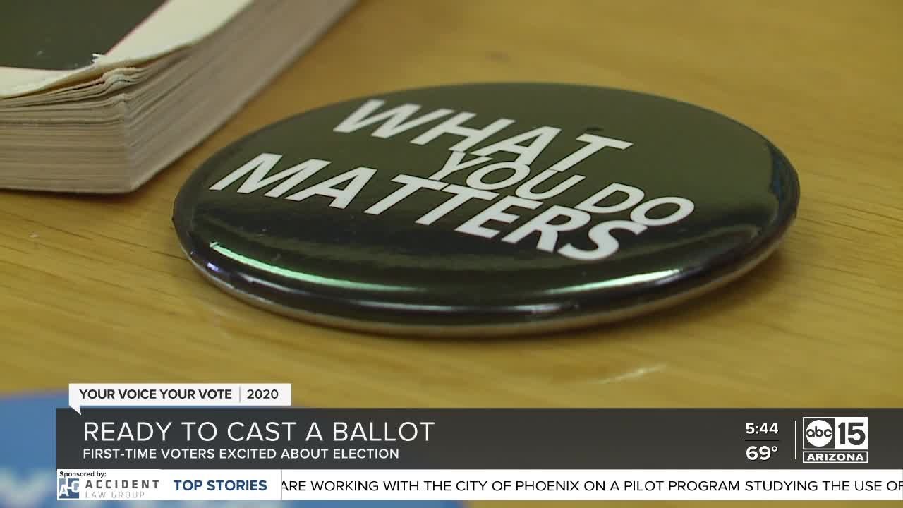 First-time voters excited about 2020 election
