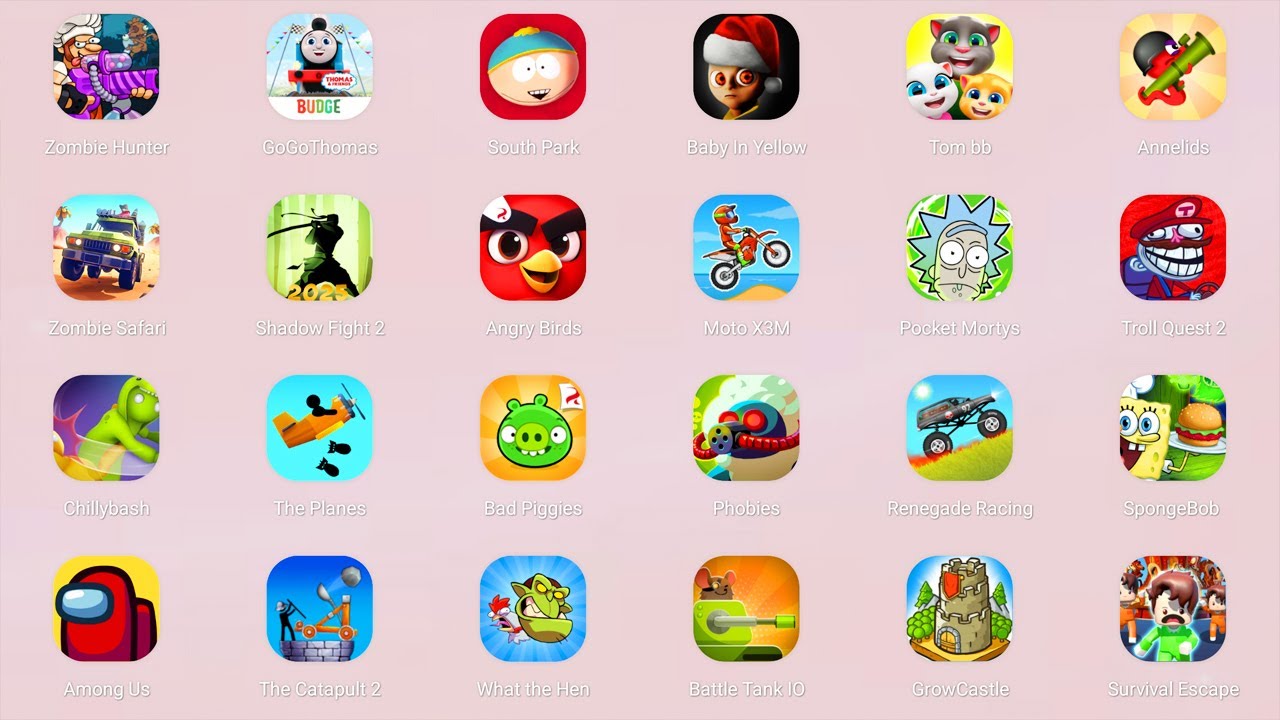 Roblox,Scary Teacher 3D,Poppy Playtime 4,Bowmasters,Ice Scream 8,Toilet Monster,Brain Puzzle,Murder