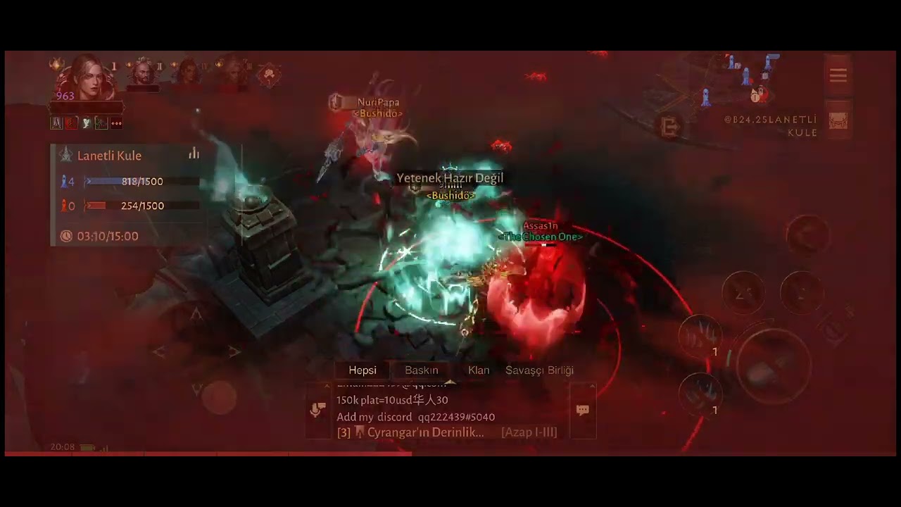 ölüm büyücüsü kule savaşı ( Destek )  - necromancer tower War ( Support)