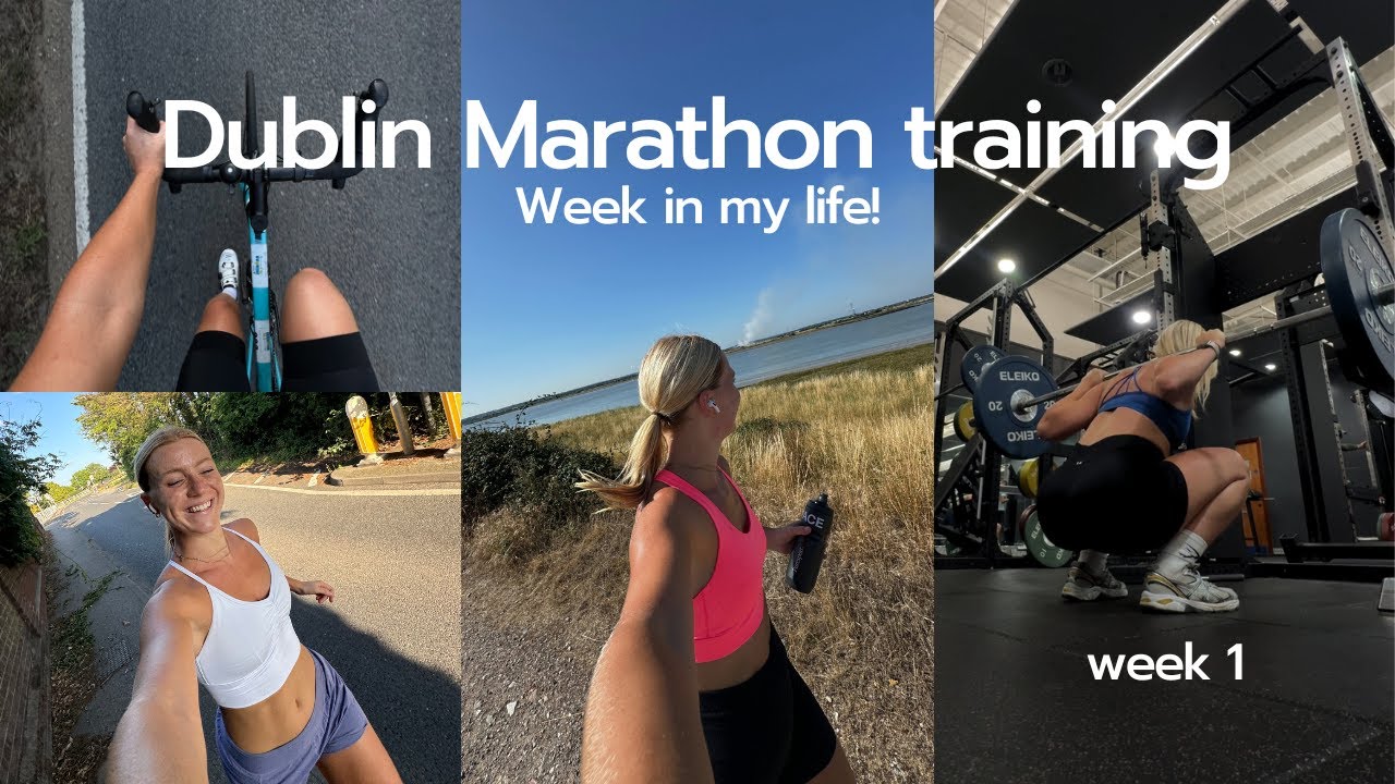 I'm training for Dublin Marathon! Week 1 marathon training