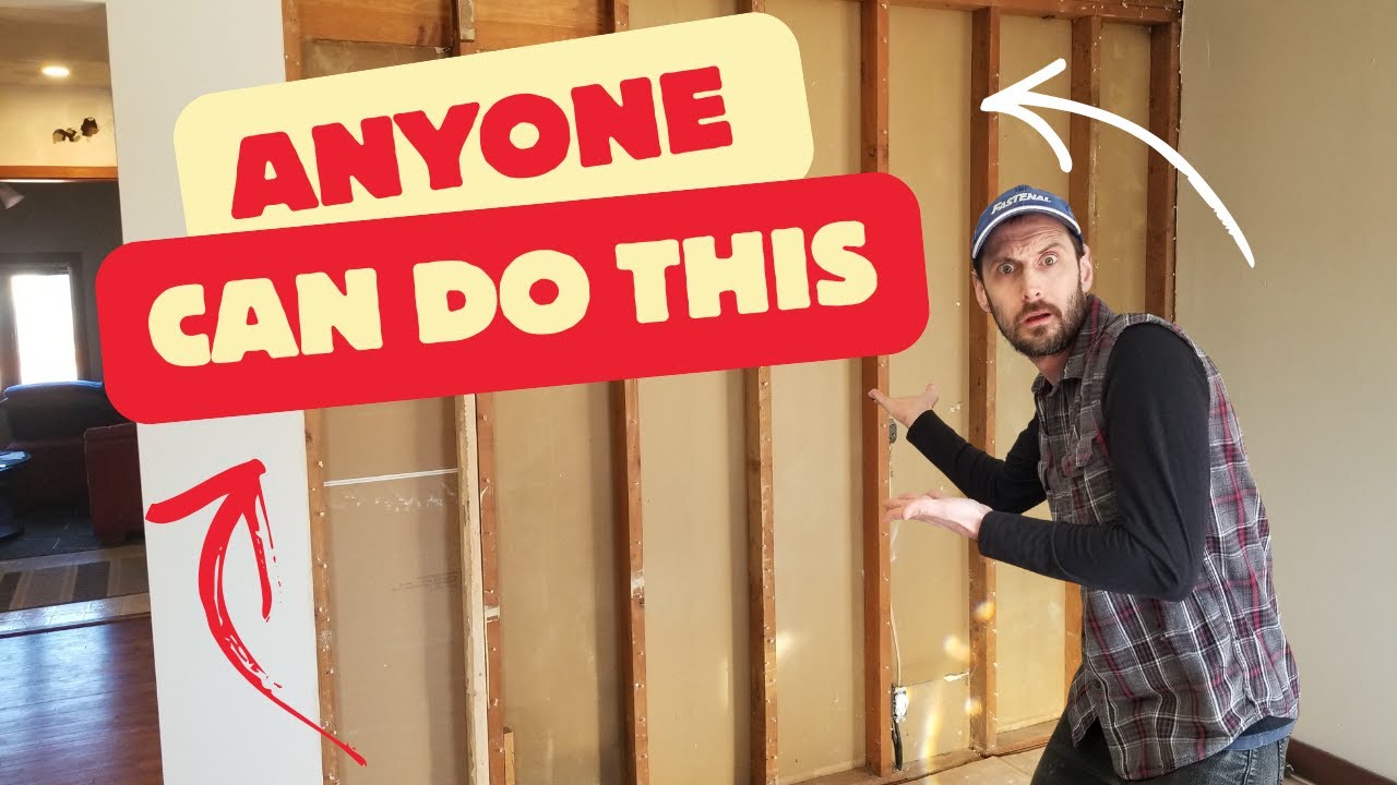 How to remove Drywall and Wood Paneling