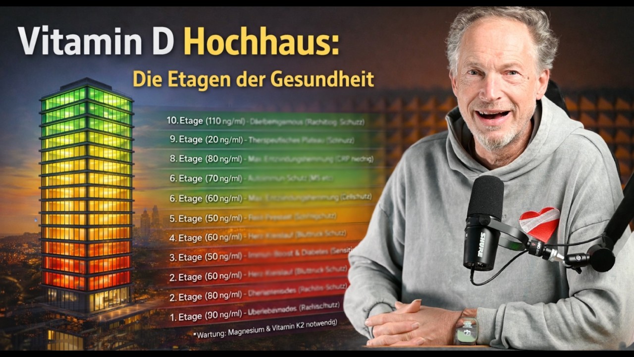 Vitamin D erklärt wie nie zuvor: Die 10 Etagen zu Schmerzfreiheit, Immunschutz und Energie
