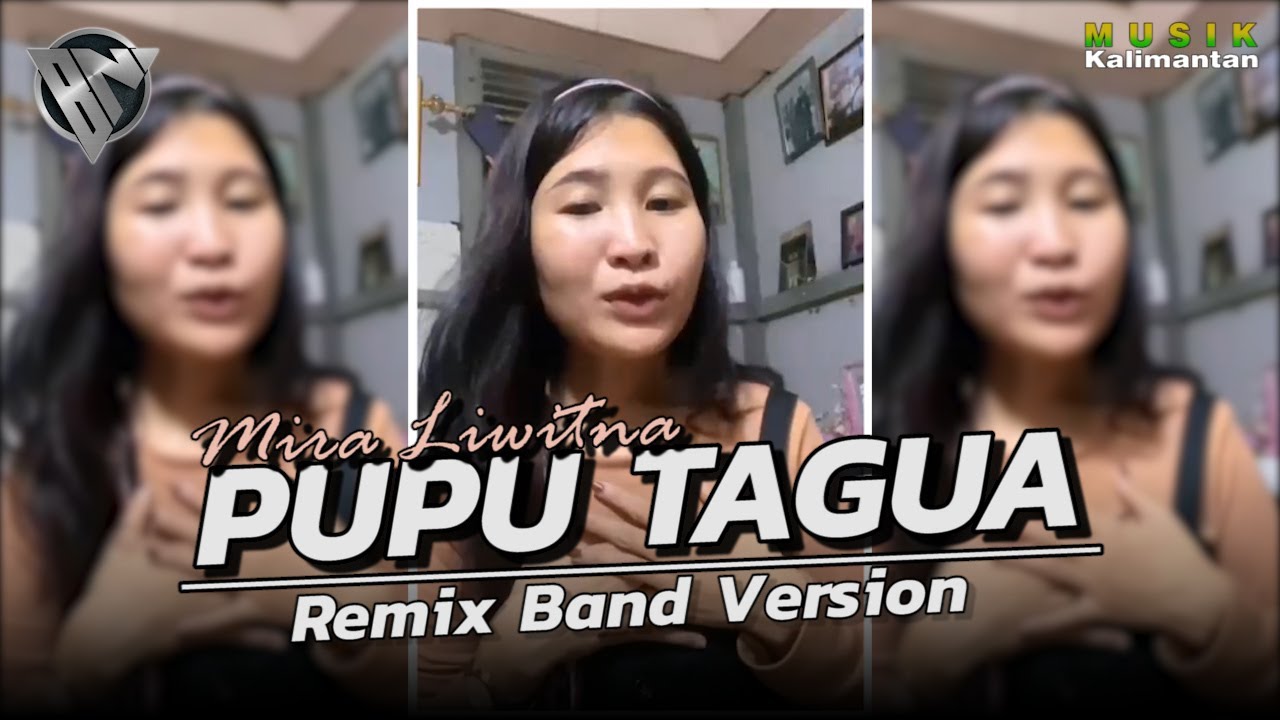 PUPU TAGUA | Lagu Dayak Full Bass • Remix Band Version - BANG NDII