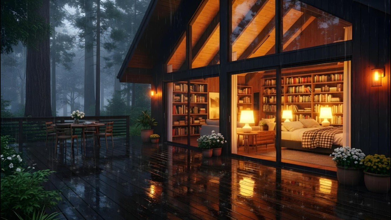 12 Hours Continuous Night Rain 🌧️ | Fall Asleep Fast & Stay Asleep All Night Naturally