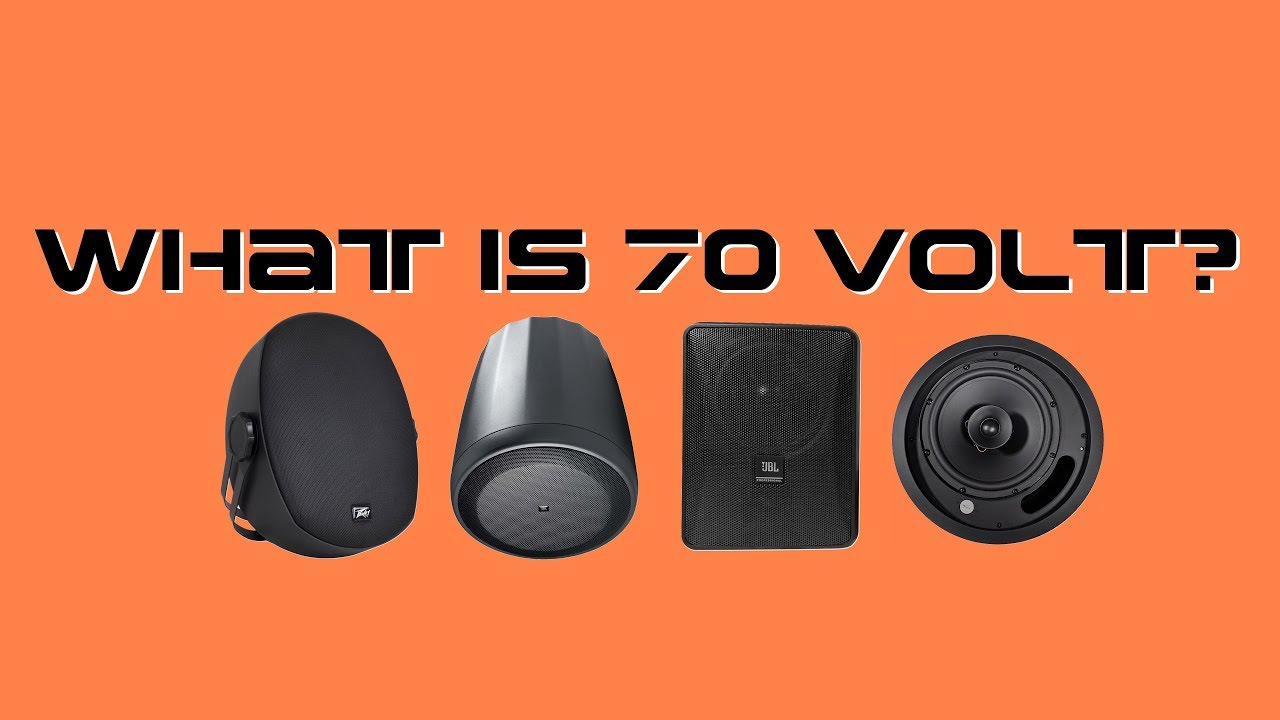 WHAT IS 70-Volt? Everything you need to know! Wiring, Advantages, and DEMO