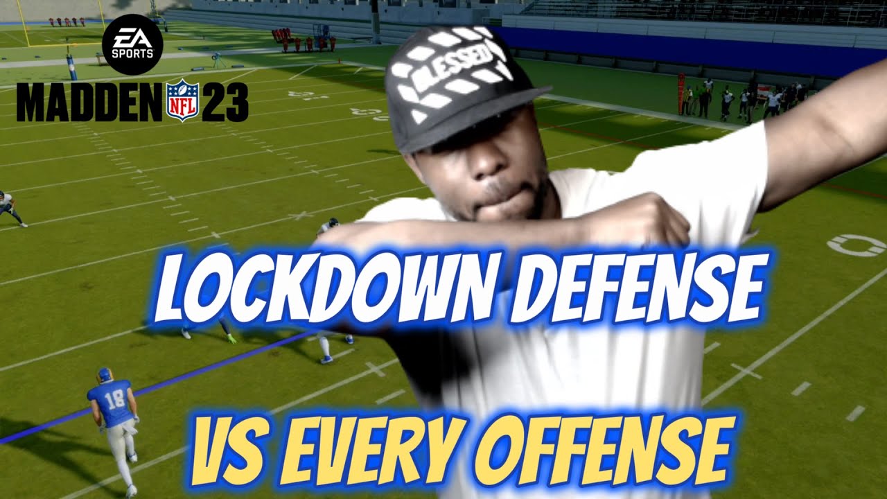 THIS DEFENSE LOCKSDOWN EVERY OFFENSE IN MADDEN 23-  BEST RUN AND PASS DEFENSE EASY