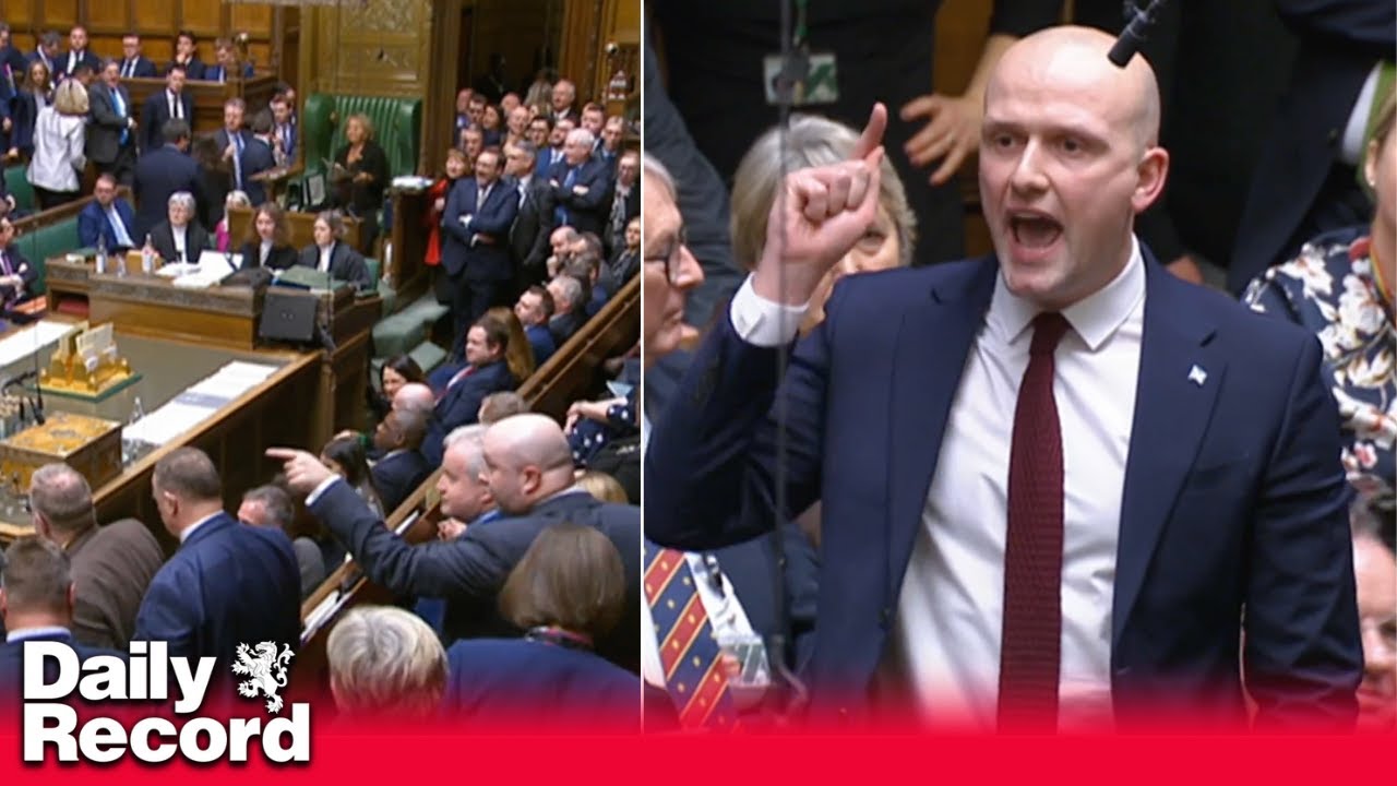Gaza ceasefire: Stephen Flynn and SNP MPs walk out of the Commons chamber as motion turns into farce