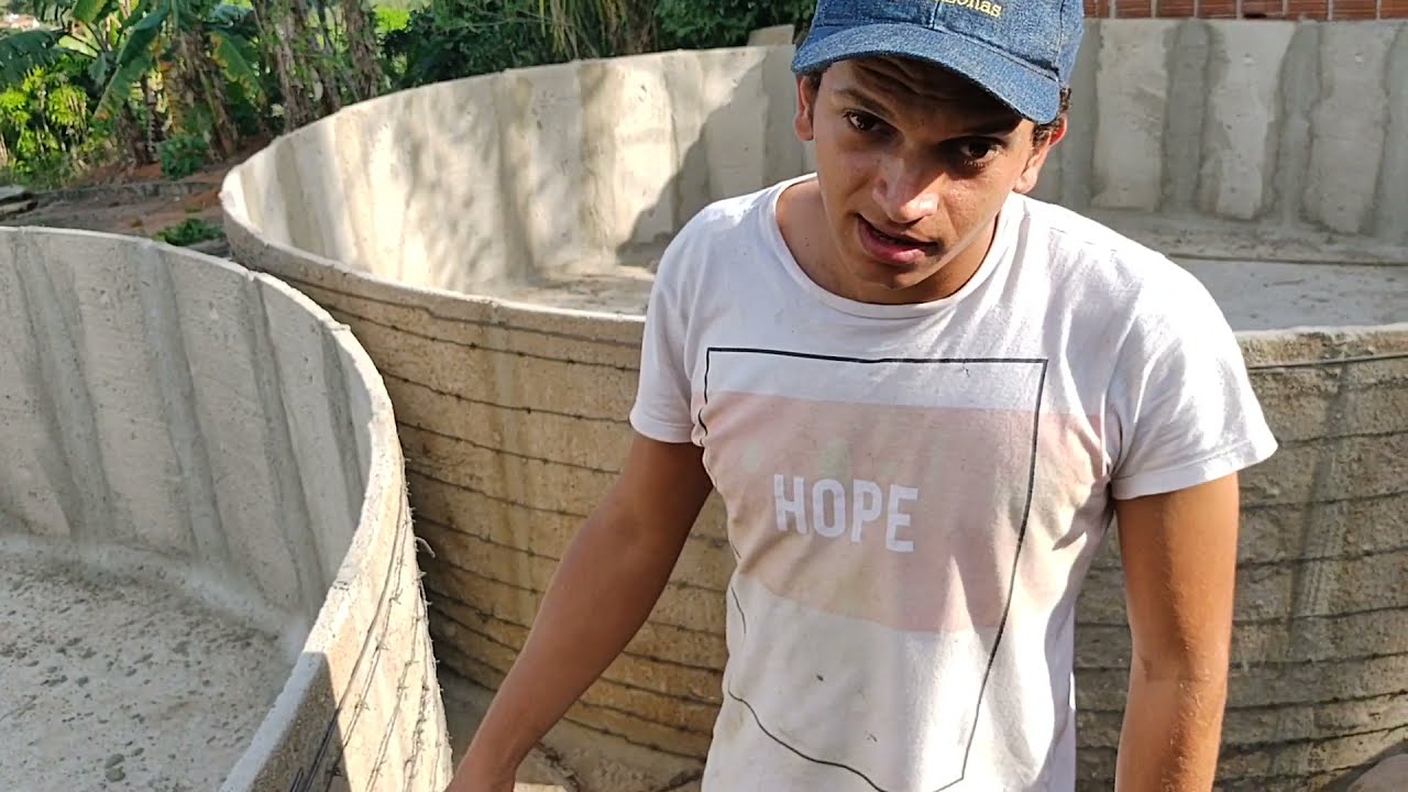 botando ferragem nos tanques