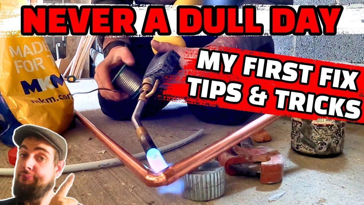 Small extension heating first fix | Day in the life of a plumber