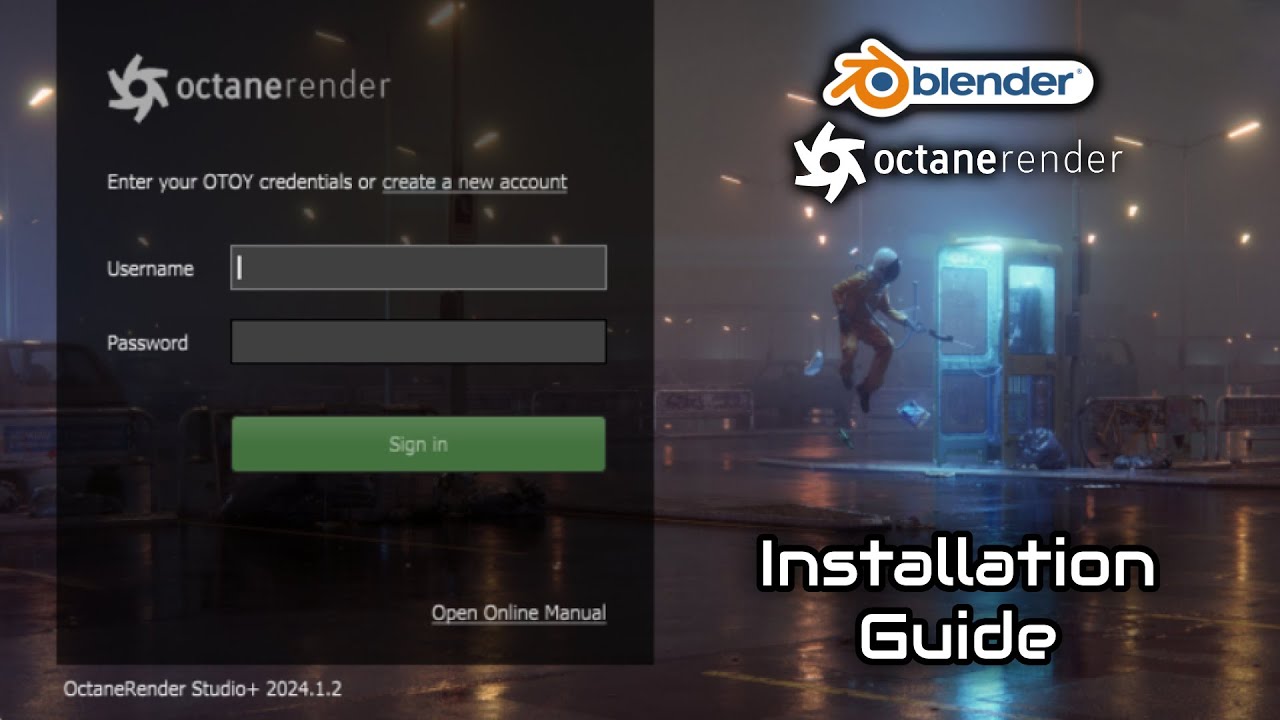Blender Octane Render v2025 - Installation Guide