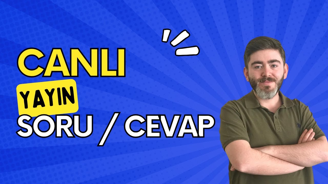 SORU CEVAP CANLI YAYIN - DENEME
