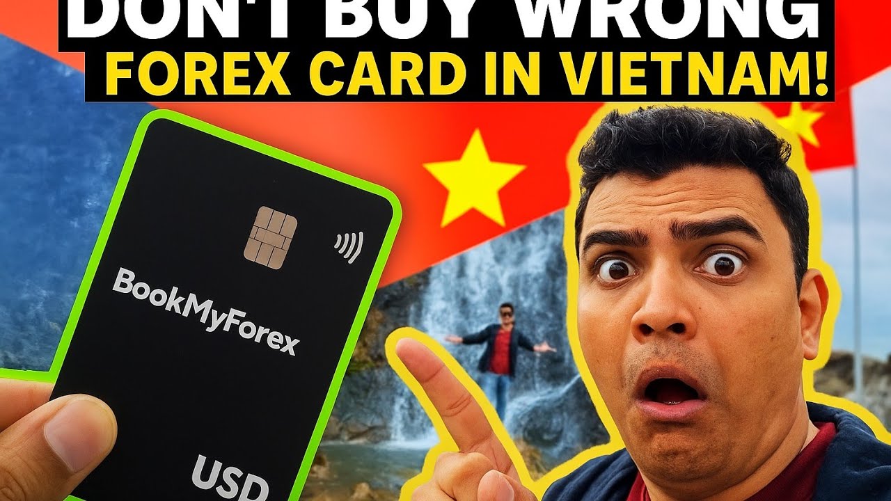 Best Forex Card for Vietnam 🇻🇳 & International Travel 2025 | BookMyForex Single Currency Card Review