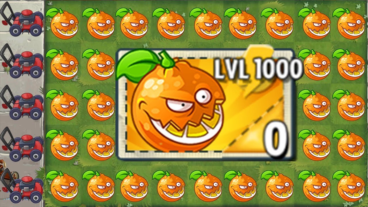 Every Plant LEVEL 1000 Power-Up! in Plants vs Zombies 2