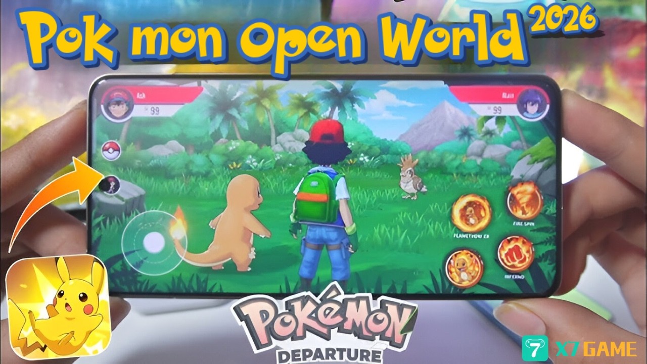 Pok&eacute;mon Departure Gameplay & Review | X7GAME (2026)